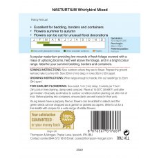 Nasturtium Whirlybird Mixed