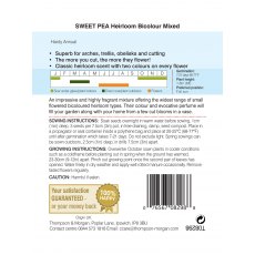 Sweet Pea Heirloom Bicolour Mix