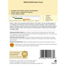 Broad Bean Robin Hood