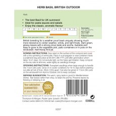 Herb Basil British Outdoor