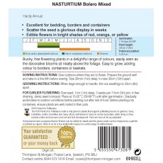 Nasturtium Bolero Mixed