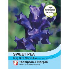 Sweet Pea King Size Navy Blue
