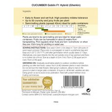 Cucumber Goblin F1 Hybrid (Gherkin)