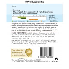 Poppy Hungarian Blue