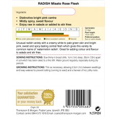 Radish Misato Rose Flesh