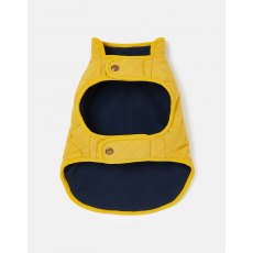 Joules - Antique Gold Quilted Coat   Medium