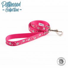 ANCOL Fashion Lead Pink Reflective Hearts 1mx19mm