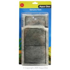 AQUA ONE Carbon Cartridge - 620/620T/900 (2pk) 3c
