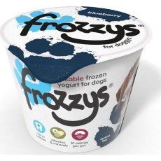FROZZYS Blueberry Frozen Yogurt For Dogs   85ml FROZZYS Blueberry Frozen Yogurt For Dogs   85ml