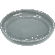 TRIXIE Bowl XXL, flat, ceramic 0.35 l/ø 18 cm