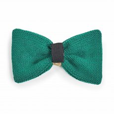 Green Knitted Bow Tie Green Knitted Bow Tie