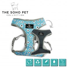 Daisy/Polka Dot Reversible Harness L