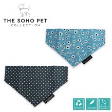 Daisy/Polka Patterned Bandana