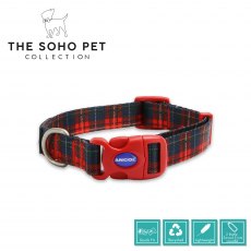 ANCOL Tartan Patterned Collar M