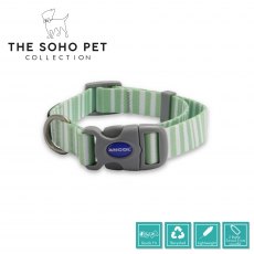 Stripe Patterned Collar M