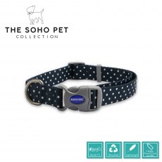 Polka Dot Patterned Collar L