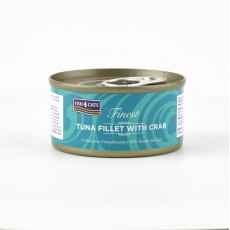 Fish4Cats Finest Tuna Fillet with Crab   70g Fish4Cats Finest Tuna Fillet with Crab   70g