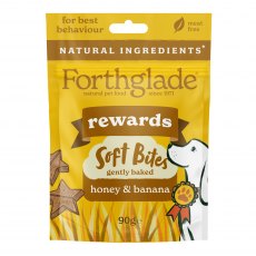 FORTHGLADE Small Bite Plant Based Banana & Honey Treats   90g