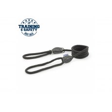 ANCOL Rope Slip & Control Lead Black 1.5mx8mm