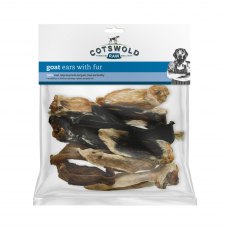 COTSWOLD Treat Goat Ears with Fur 200g COTSWOLD Treat Goat Ears with Fur 200g