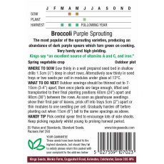 Broccoli Purple Sprouting