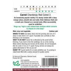 Carrot Chantenay Red Cored