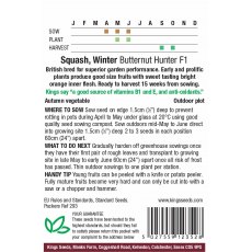 Squash Winter Butternut Hunter F1