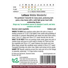 Lettuce Webbs Wonderful