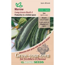 Marrow Long Green Bush 4