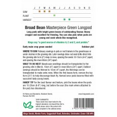 Broad Bean Masterpiece Green