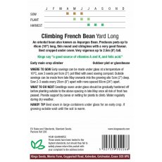 Climbing French Bean Yard Long