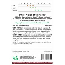 Dwarf French Bean Farraday