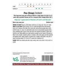 Pea (Snap) Delikett (Snap)