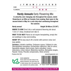 Hardy Annuals Early Flowering Mix