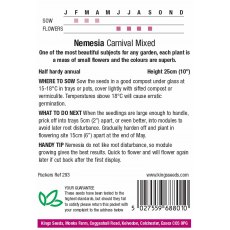 Nemesia  Carnival Mixed