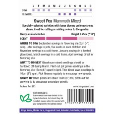Sweet Pea Mammoth Mix