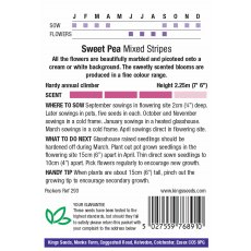 Sweet Pea Mixed Stripes