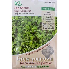 Pea Shoots Serge