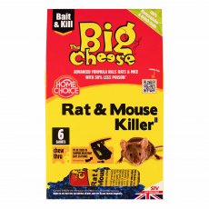 STV Rat & Mouse Killer Grain Bait Sachet - 25g x 6