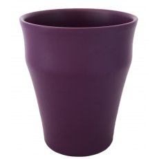 Matt Orchid Planter Soft Plum 13cm