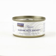 Fish4Cats Finest Sardine With Anchovy   70g Fish4Cats Finest Sardine With Anchovy   70g