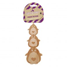 CUPID & COMET Penguin Trio Gnaw