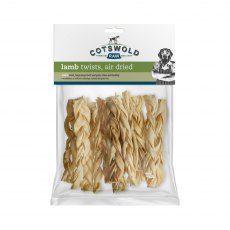 COTSWOLD Natural Dried Treat Lamb Twists   150g COTSWOLD Natural Dried Treat Lamb Twists   150g