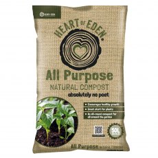 HEART OF EDEN Peat Free Multi-Purpose Compost   50L (2 for £12) HEART OF EDEN Peat Free Multi-Purpose Compost   50L (2 for £12)