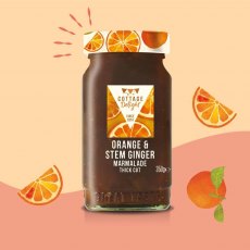 Orange & Stem Ginger Marmalade Thick Cut   350g Orange & Stem Ginger Marmalade Thick Cut   350g