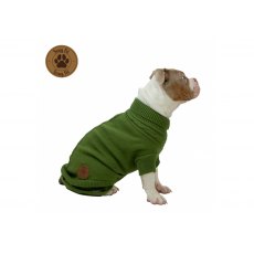 ANCOL Green Cable Kint Jumper M