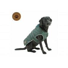 ANCOL Heritage Green Quilted Coat M