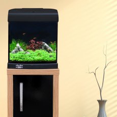 AQUA ONE 320 AquaStart 28L Glass Aquarium (gloss Black)