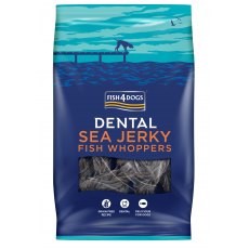 Fish4Dogs Dental Sea Jerky Fish Whoppers   500g