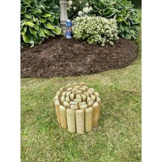 ROCKETGRO Log Roll Edging (6") 1.8m x 15cm